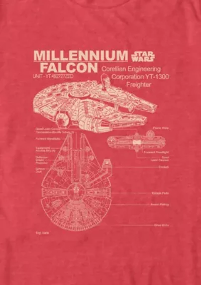 Corellian Freighter Graphic T-Shirt