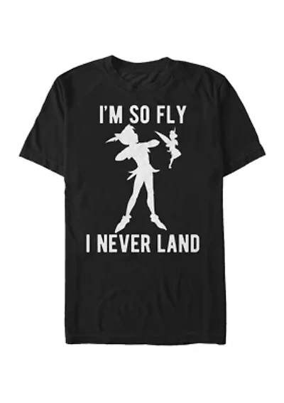 Big & Tall Peter Pan I'm So Fly Silhouette Short Sleeve T-Shirt