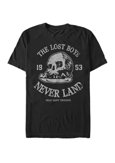 Big & Tall Peter Pan Never Land The Lost Boys Short Sleeve T-Shirt