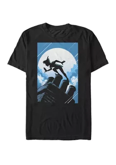 Big & Tall Peter Pan Silhouette Poster Short Sleeve T-Shirt