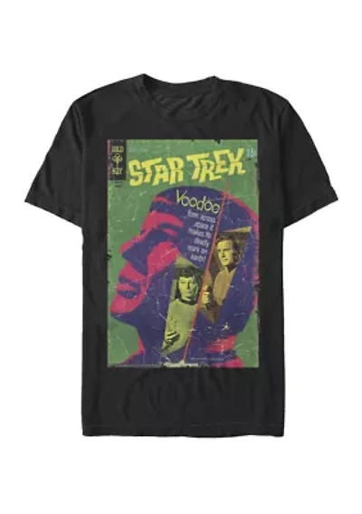 Big & Tall Voodoo From Across Space Comic Book Cover Short Sleeve Graphic T-Shirt