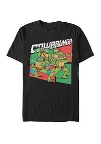 Big & Tall Teenage Mutant Ninja Turtles Cowabunga Dudes Short Sleeve Graphic T-Shirt