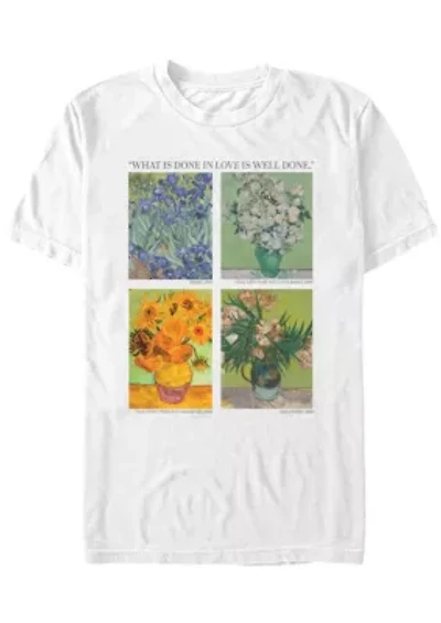 Van Gogh Flowers Graphic T-Shirt