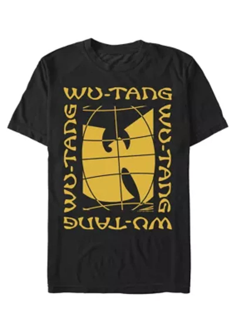 Wu-Tang Text Around Graphic T-Shirt