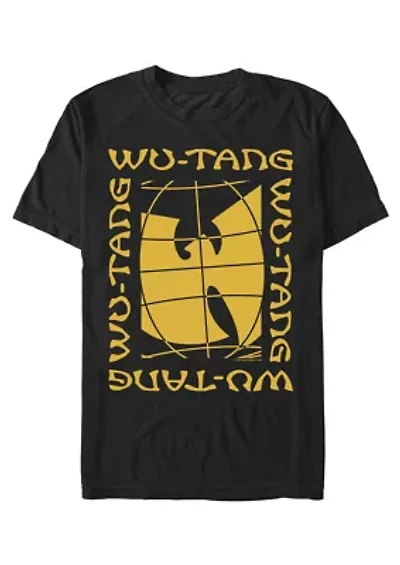 Wu-Tang Text Around Graphic T-Shirt