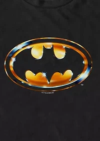 Bat Gold Logo Graphic T-Shirt