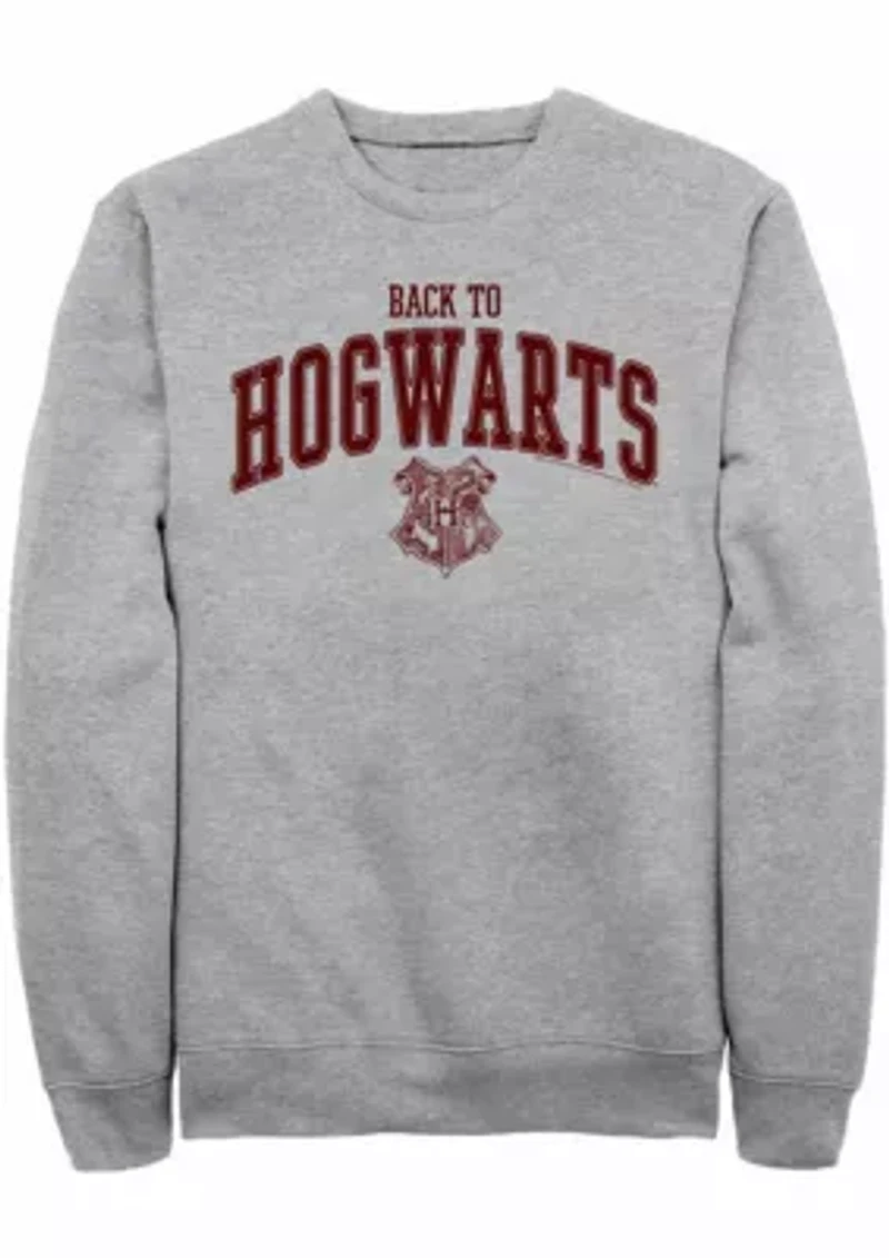 Back To School Graphic Crew Fleece Sweatshirt