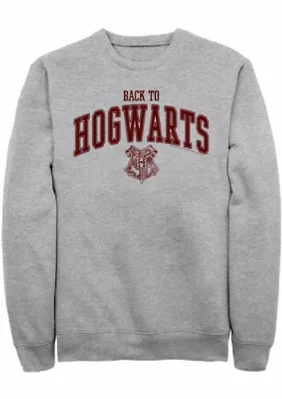 Back To School Graphic Crew Fleece Sweatshirt