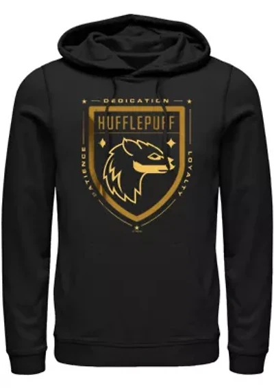 Dedication Hufflepuff Graphic Fleece Hoodie