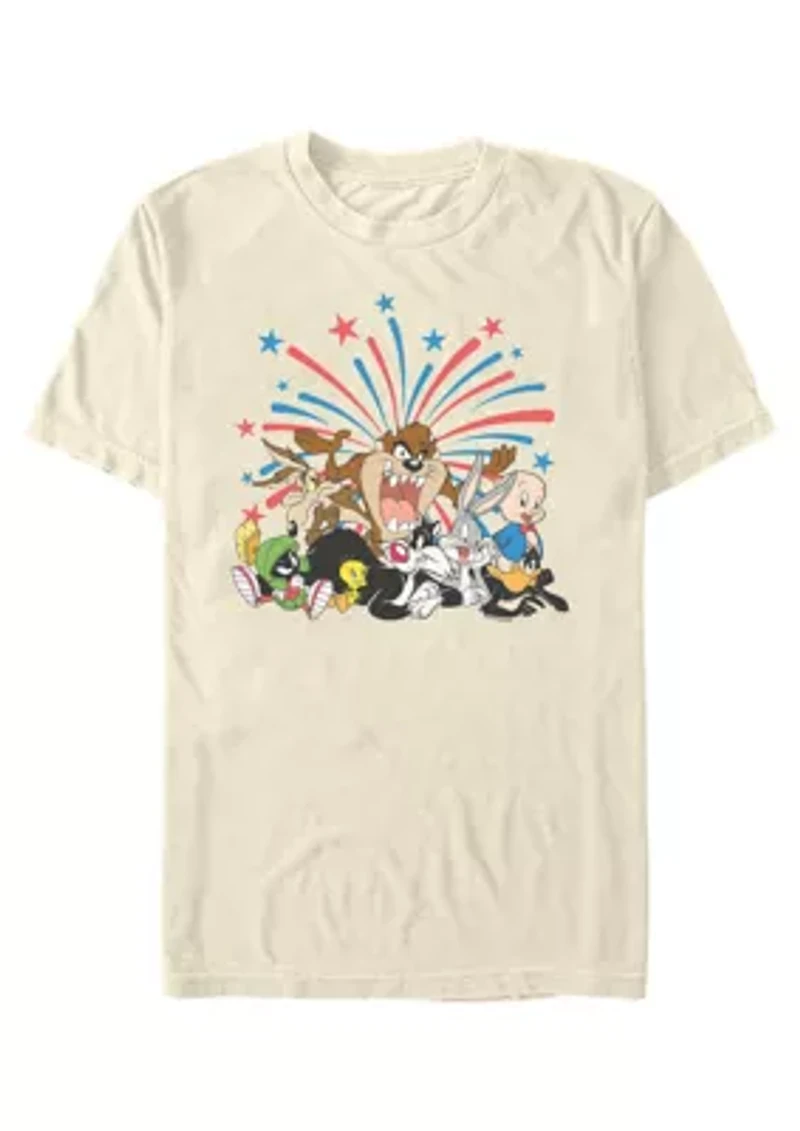 Looney Group Fireworks Graphic T-Shirt