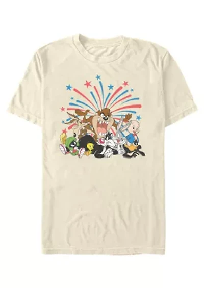 Looney Group Fireworks Graphic T-Shirt