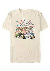 Looney Group Fireworks Graphic T-Shirt