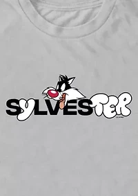 Sylvester Name And Face Graphic T-Shirt