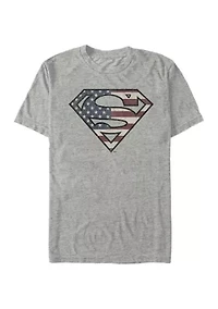 Big & Tall Vintage Flag Logo Graphic T-Shirt
