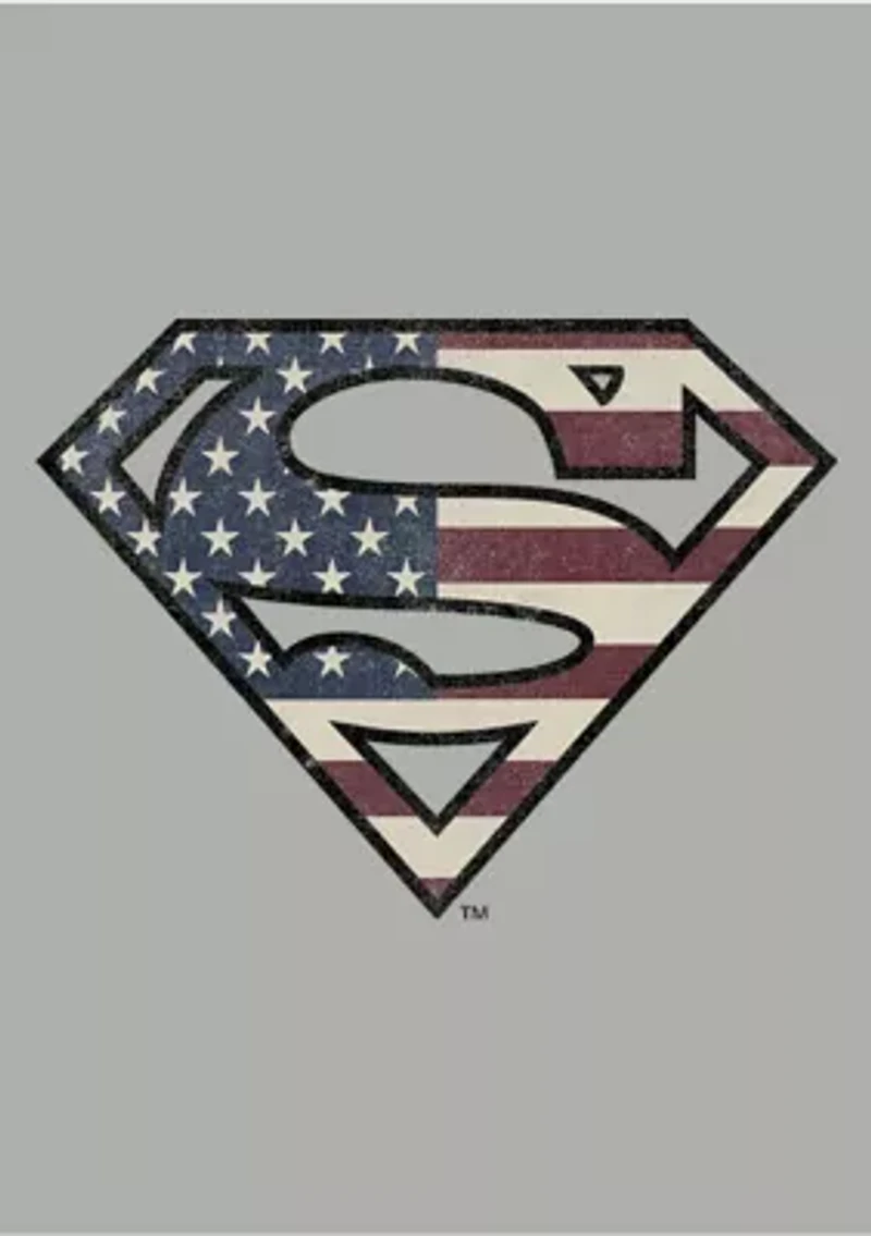 Big & Tall Vintage Flag Logo Graphic T-Shirt