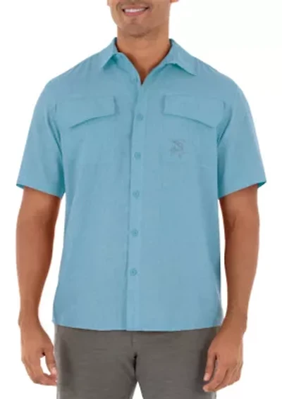 Men's Harbor Heather Long Sleeve Fishing Shirt