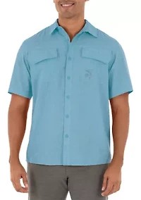 Men's Harbor Heather Long Sleeve Fishing Shirt