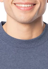 Men's Sketchy Blue Short Sleeve Pocket T-Shirt