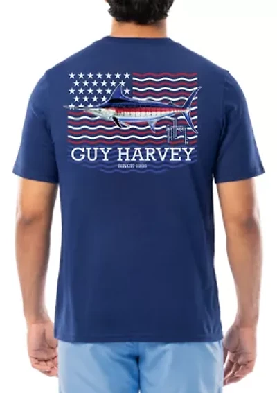 Men's Liberty Marlin Graphic Short Sleeve T-Shirt