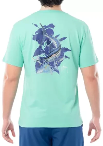 Men's Marlin Springs Short Sleeve Graphic Pocket T-Shirt
