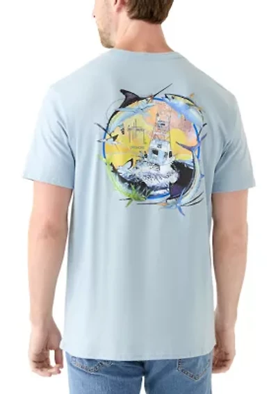 Men's Open Ocean Short Sleeve Graphic T-Shirt
