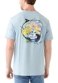 Men's Open Ocean Short Sleeve Graphic T-Shirt