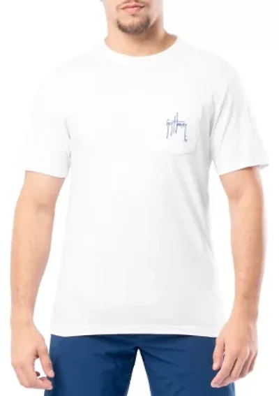 Men's Bill Collector Short Sleeve Graphic Pocket T-Shirt