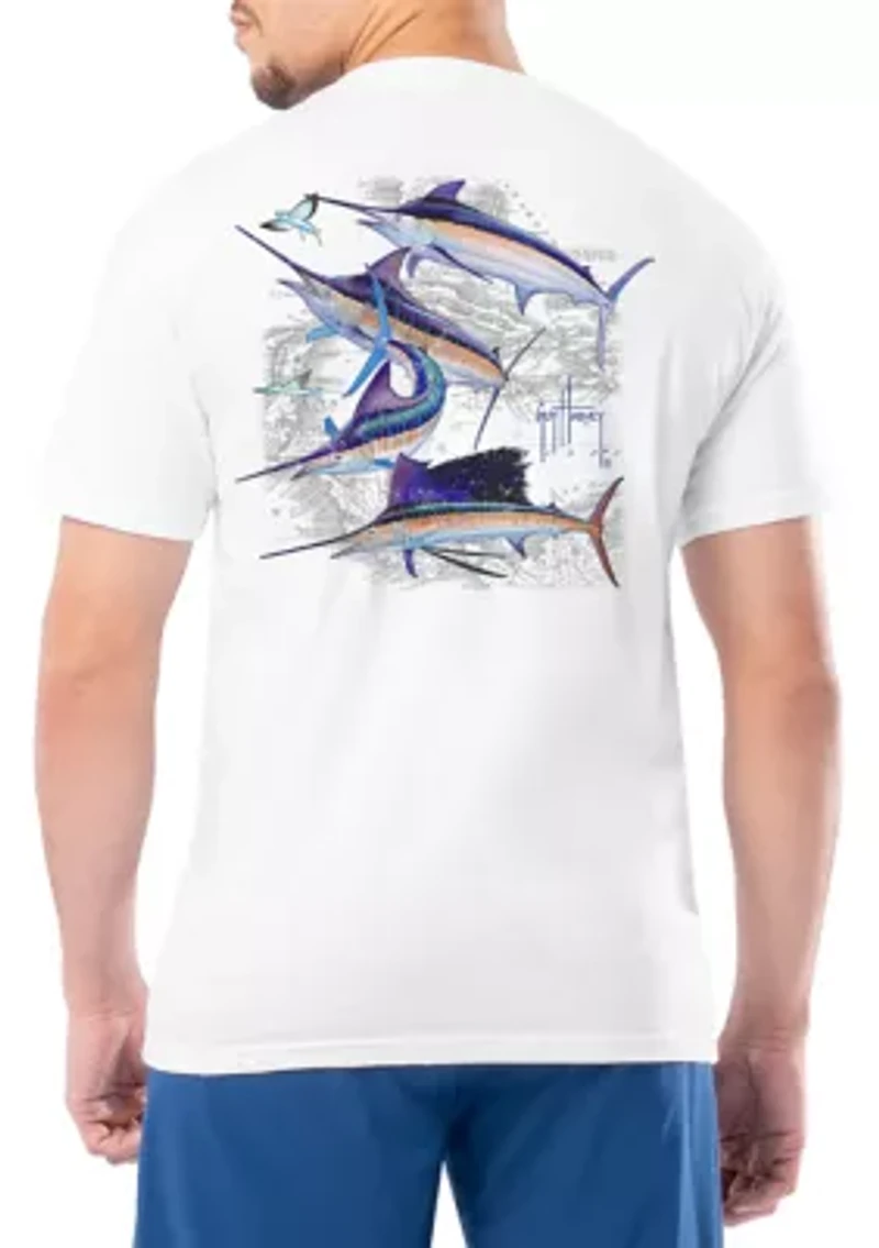 Men's Bill Collector Short Sleeve Graphic Pocket T-Shirt
