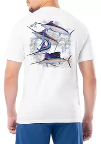 Men's Bill Collector Short Sleeve Graphic Pocket T-Shirt