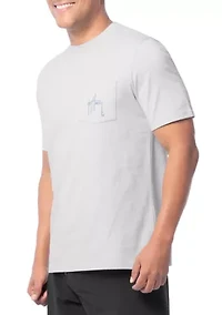 Men's Bill Collector Short Sleeve Graphic Pocket T-Shirt