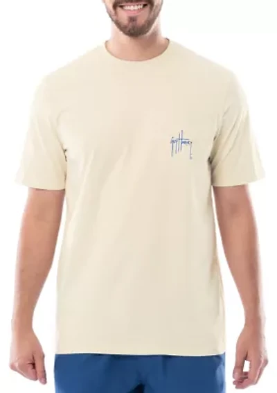 Men's Sunset Paradise Short Sleeve Graphic T-Shirt