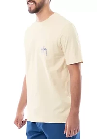 Men's Sunset Paradise Short Sleeve Graphic T-Shirt