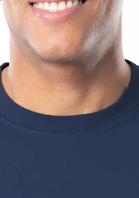 Men's Short Sleeve White Night Graphic T-Shirt