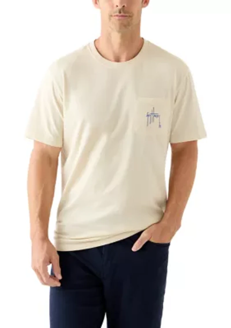 Men's Short Sleeve Core Stencil Graphic T-Shirt