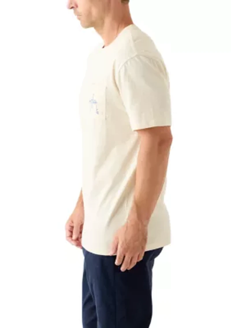 Men's Short Sleeve Core Stencil Graphic T-Shirt