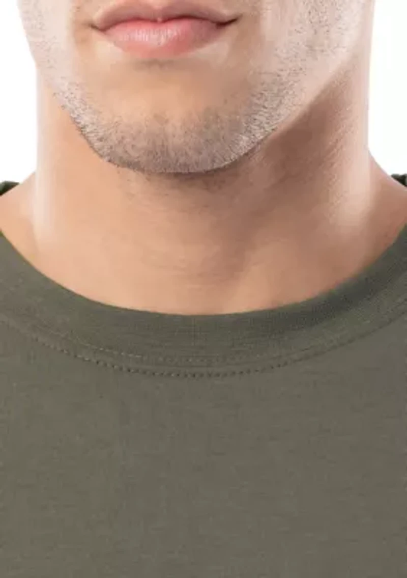 Men's Graphic Short Sleeve Lightweight Diamond Stencil T-Shirt