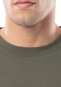 Men's Graphic Short Sleeve Lightweight Diamond Stencil T-Shirt