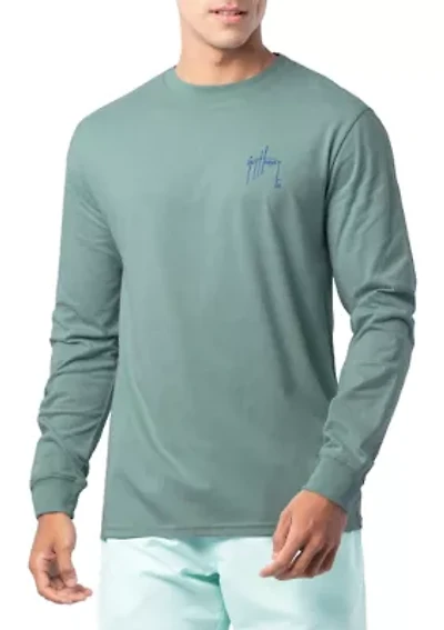 Men's Long Sleeve Saltwater Paradise T-Shirt