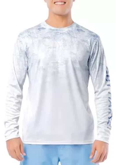 Men's Eco Cast Marpat Ombre Sun Top