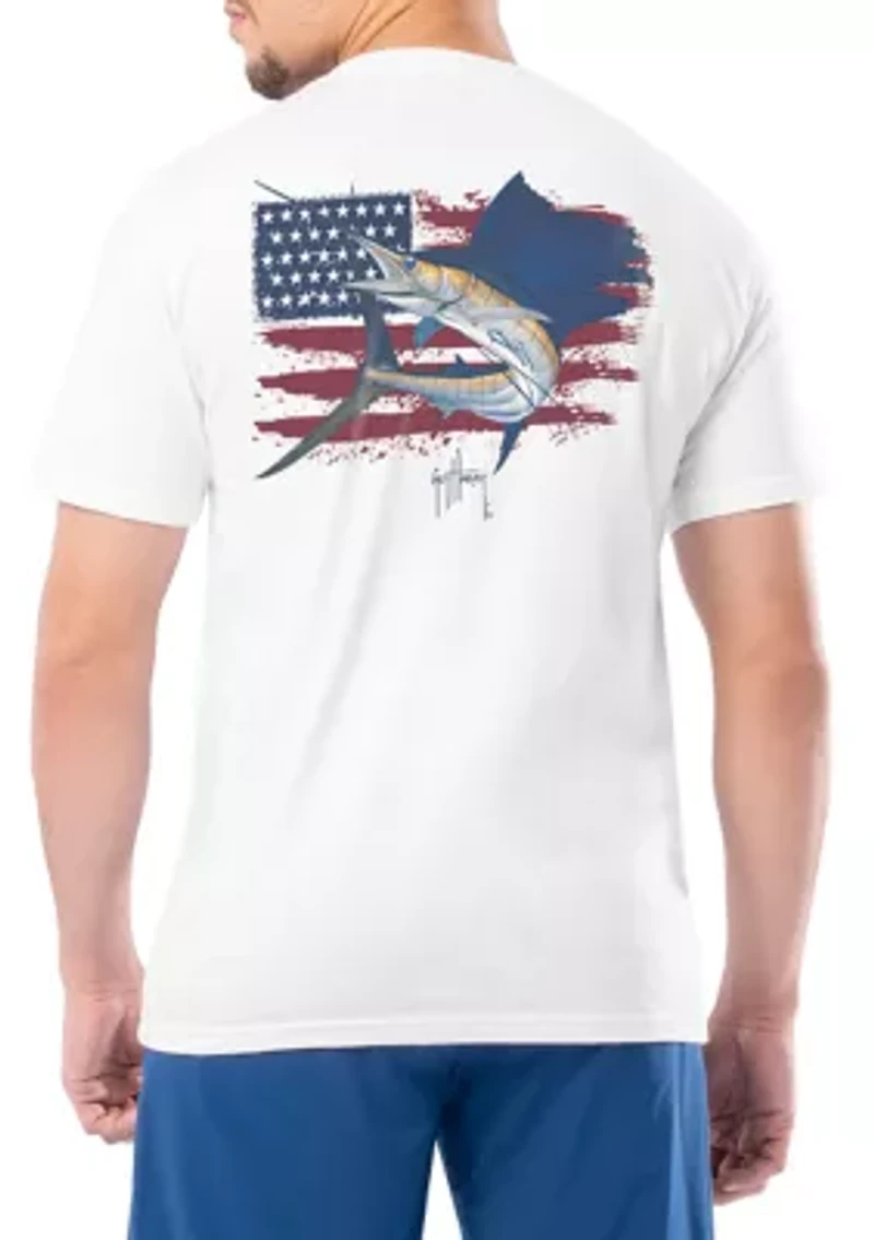 Men's HarborLite Sail USA T-Shirt