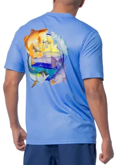 Men's Inshore Four Short Sleeve Performance Shirt