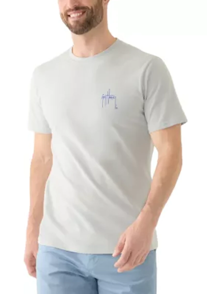 Men's Tonal USA Flag Short Sleeve Graphic T-Shirt