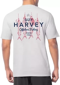 Men's Short Sleeve Offshore Fishing Graphic T-Shirt