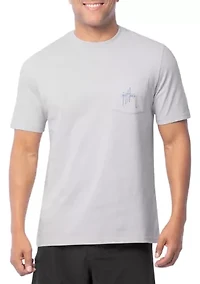 Men's Short Sleeve Offshore Fishing Graphic T-Shirt