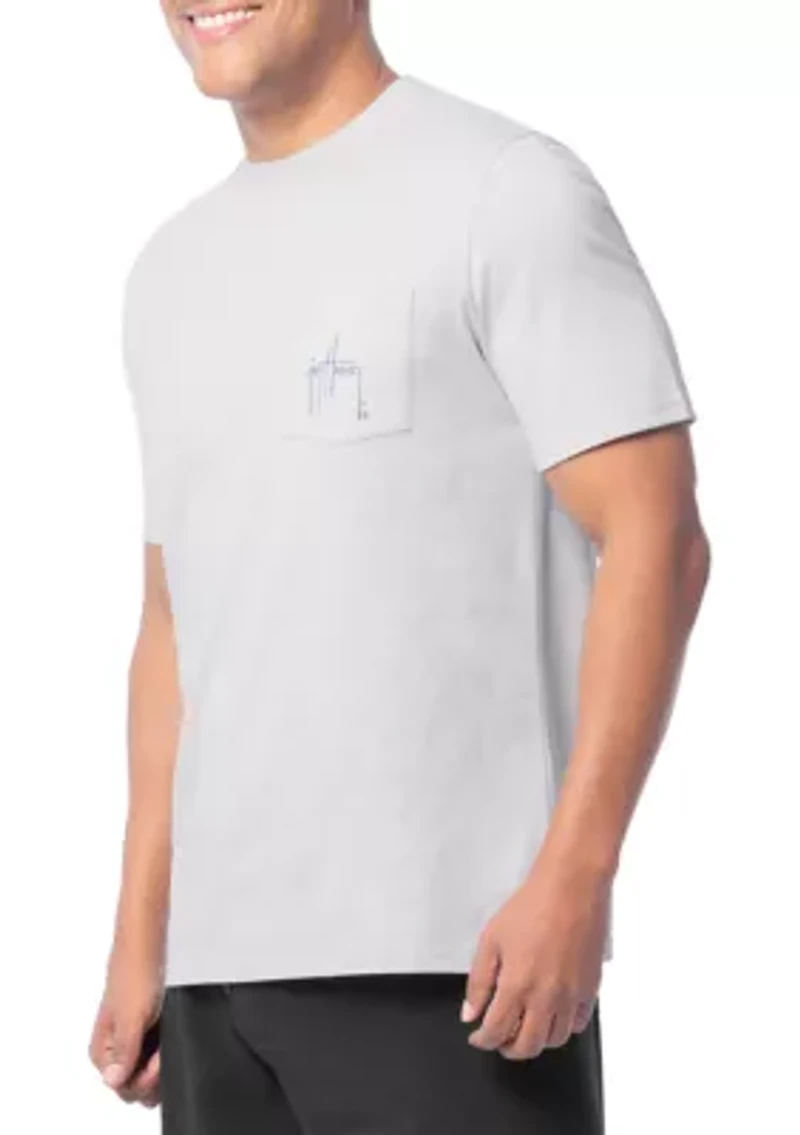 Men's Short Sleeve Offshore Fishing Graphic T-Shirt