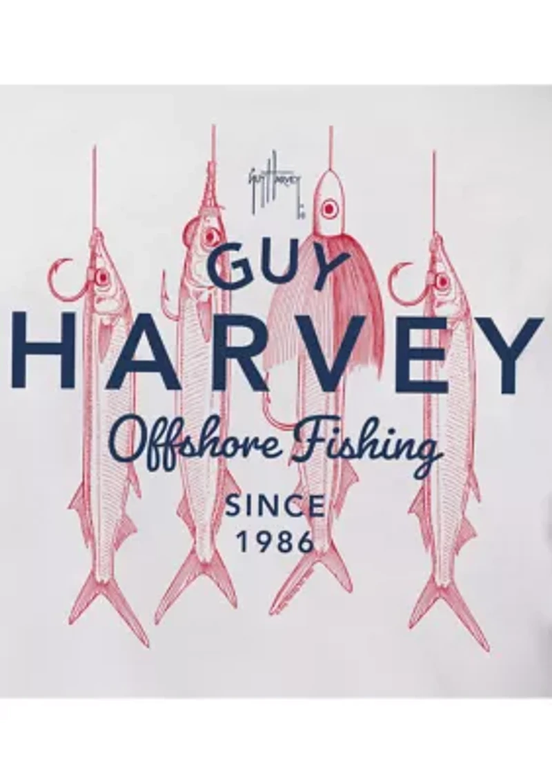 Men's Short Sleeve Offshore Fishing Graphic T-Shirt
