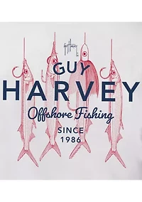 Men's Short Sleeve Offshore Fishing Graphic T-Shirt