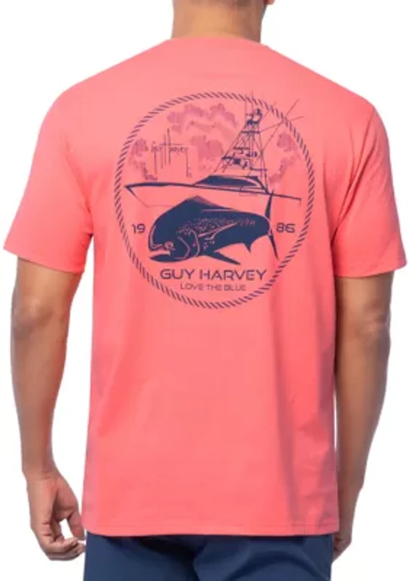 Men's Mahi Chasers Short Sleeve Pocket T-Shirt