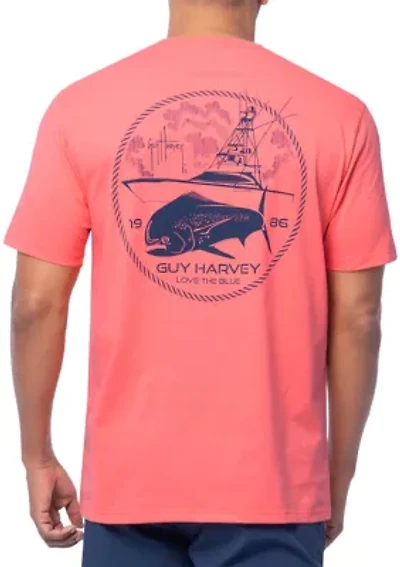 Men's Mahi Chasers Short Sleeve Pocket T-Shirt