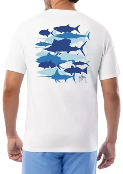 Men's Species Silos Short Sleeve Graphic Pocket T-Shirt